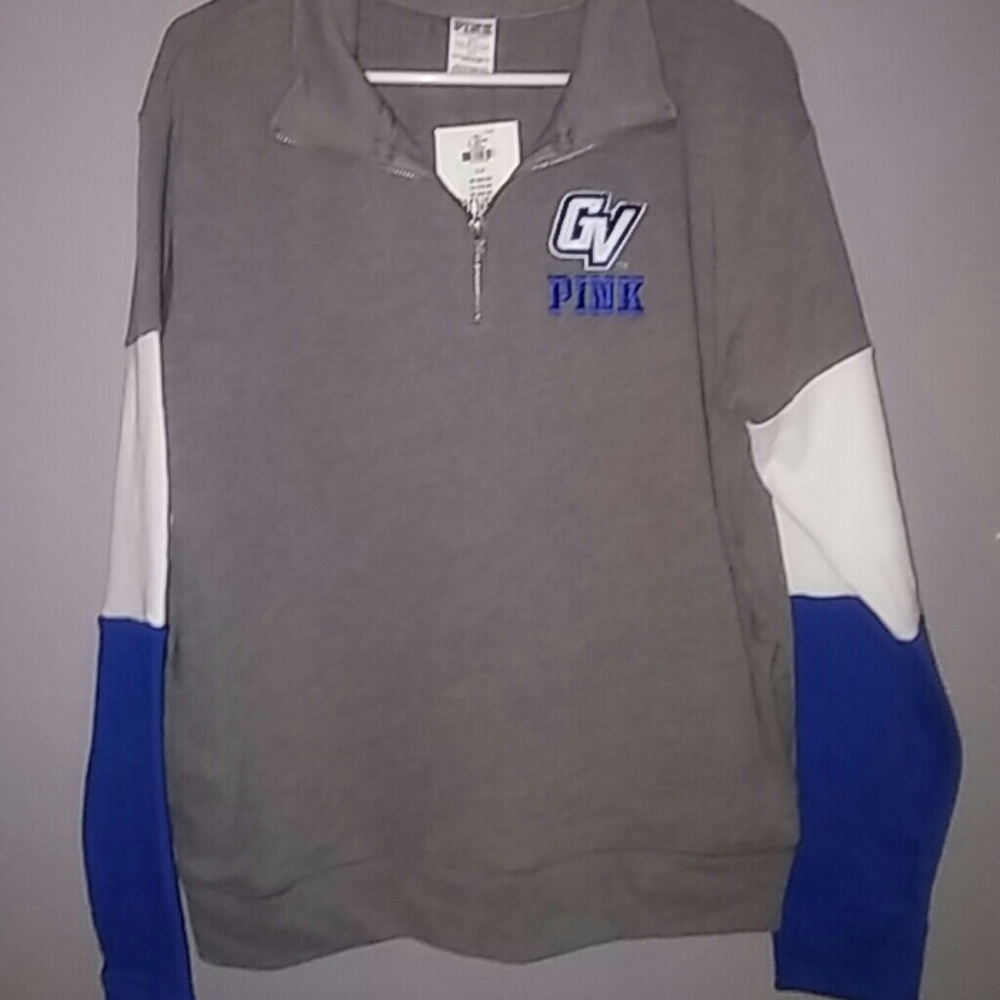 NWT Victoria's Secret Grand Valley State half zip